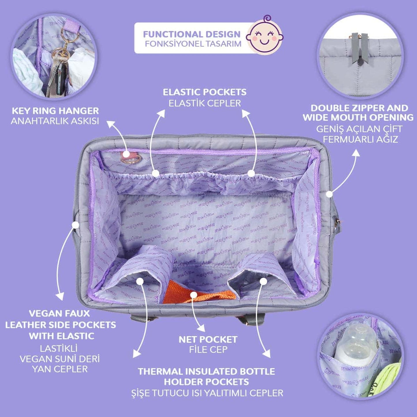 Milk&Moo Shoulder bags